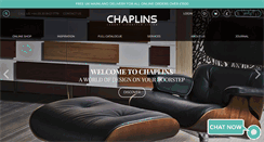 Desktop Screenshot of chaplins.co.uk