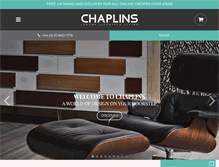Tablet Screenshot of chaplins.co.uk